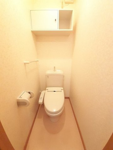 グレイスフル　Ａのトイレ|落ち着いた色調のトイレです