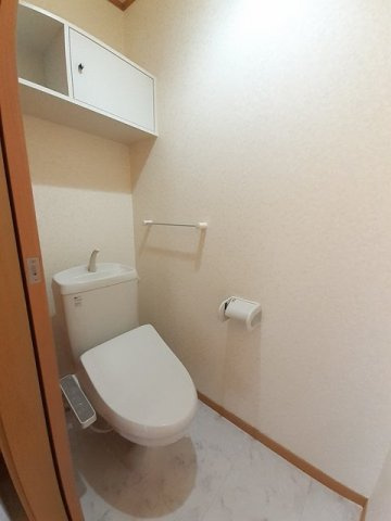 グレイスフル　Ｂのトイレ|清潔感のあるトイレです
