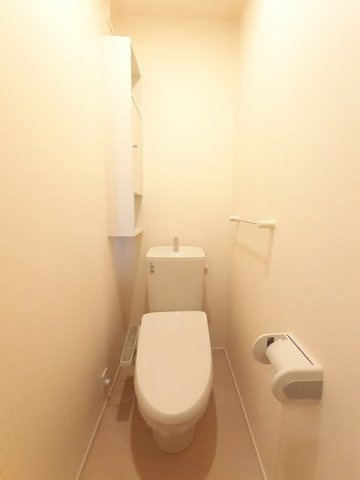 カンパーニュメゾン風雅　Ｂのトイレ|トイレもきれいです
