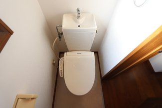 【トイレ】 | 槙本ハイツ | 清潔感のあるトイレです