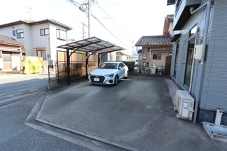 【駐車場】 | 槙本ハイツ | 車をお持ちの方に嬉しい駐車場付きの物件です