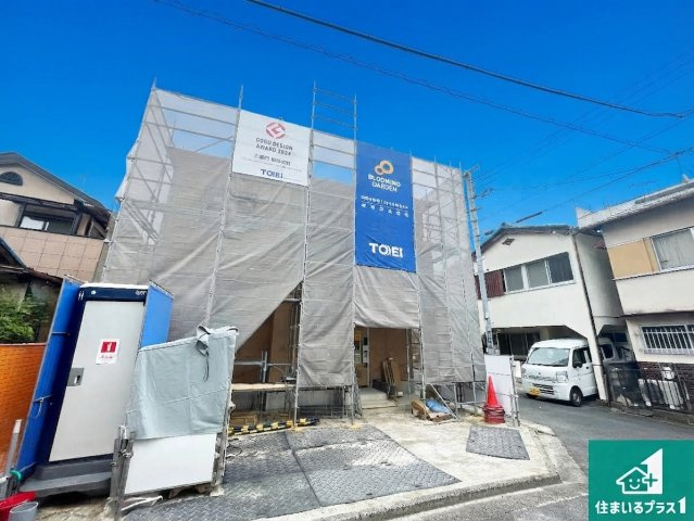 大津市際川　第3期　新築一戸建ての外観|現在の進捗状況です！順調に作業進行中、完成が待ち遠しいです！詳細の間取り等、お気軽にお問い合わせください！
