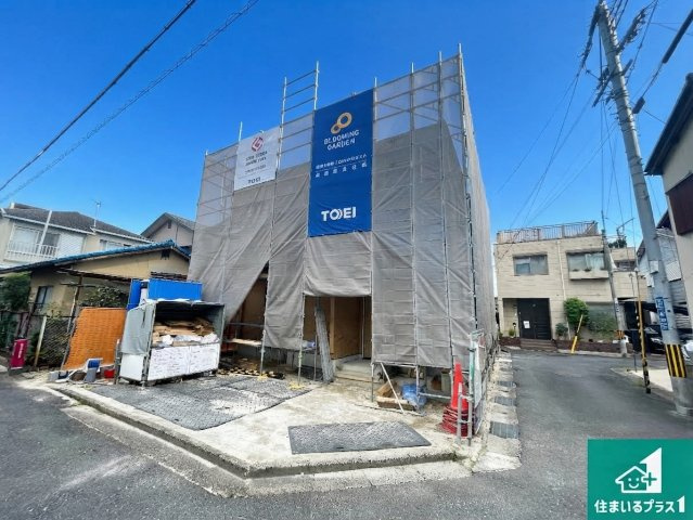 大津市際川　第3期　新築一戸建ての前面道路含む現地写真|現在建築中！落ち着いた街並みで新生活を始めることが出来そう！周辺の物件も併せてご紹介させて頂きます！