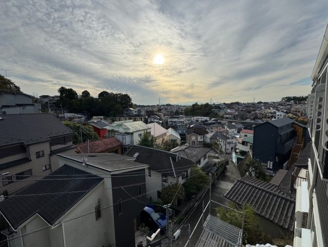 川崎市麻生区岡上５丁目のアパートの展望