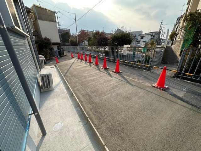 フォレスト高槻のバルコニー