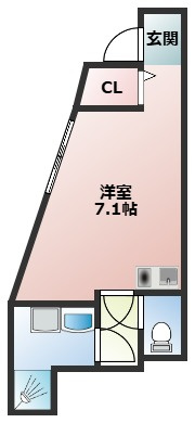 フォレスト高槻の間取り