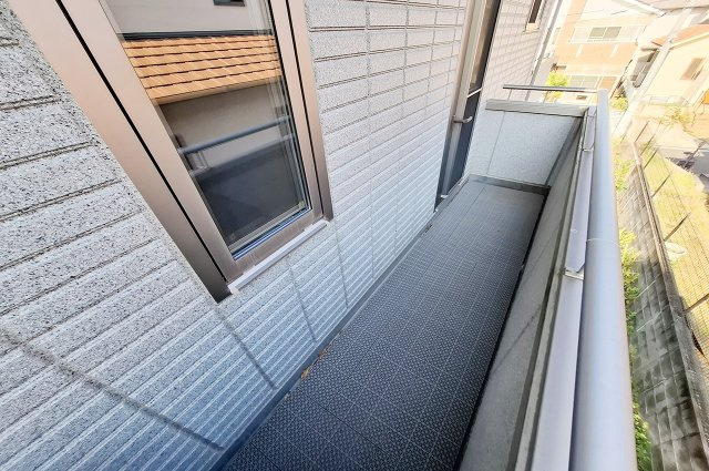泉南郡熊取町つばさが丘西2丁目のバルコニー|バルコニー：キッチン側