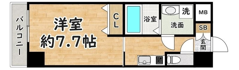 ＣＲＯＵＤ尼崎の間取り