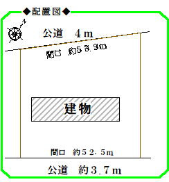 　☆　インシエーメ　☆　の区画図