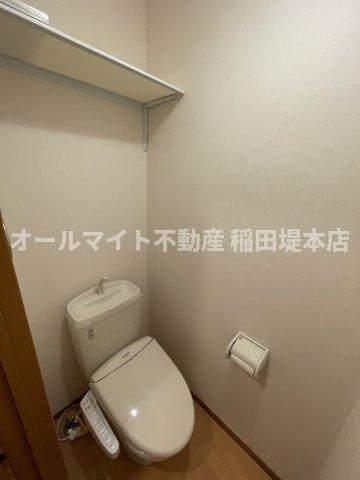 川崎市麻生区上麻生７丁目の賃貸マンションのトイレ