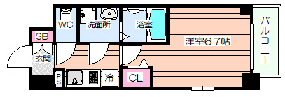 【間取り】 | エスリード中之島ザ・コア