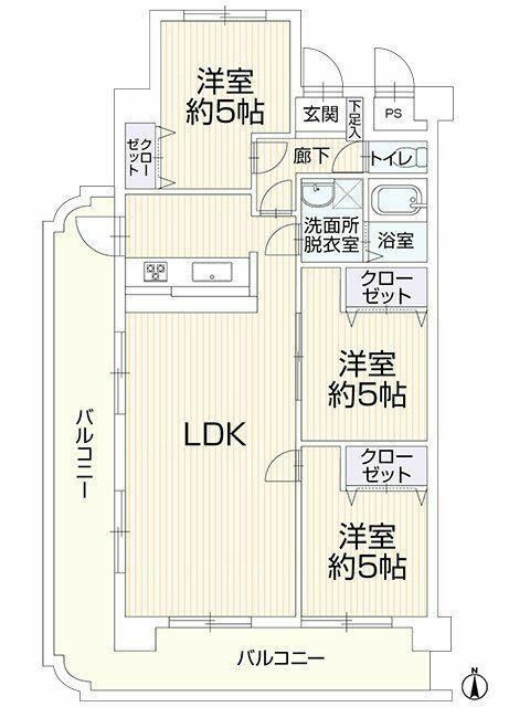 岡山市北区青江５丁目の中古マンション