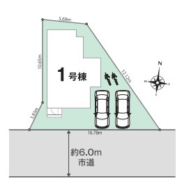  | リナージュ栗東市御園０１期 | 区画図