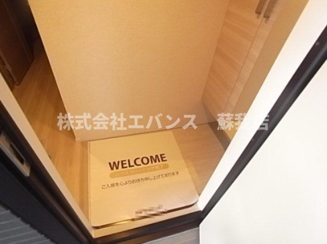 【玄関】 | D-room末広2丁目 | シンプルで使いやすい玄関です