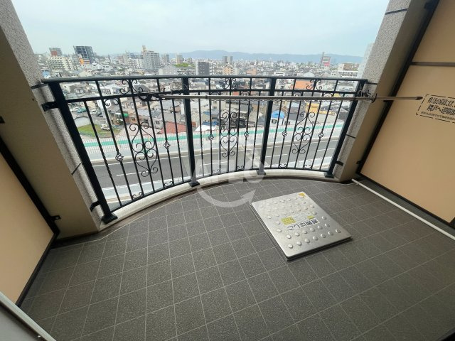 Luxe田辺のバルコニー|Luxe田辺　バルコニー