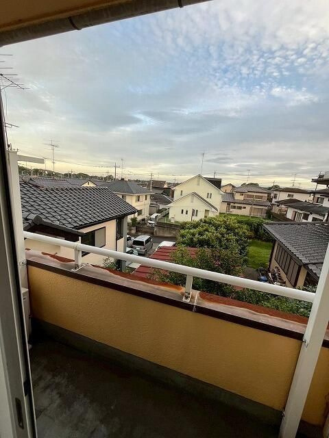 エクセルハイツ越生のバルコニー