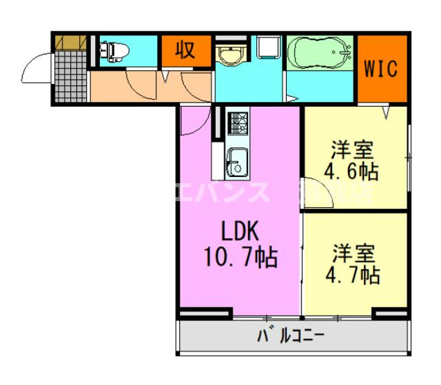 【間取り】 | アヴァンスコート参番館