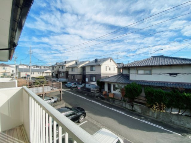 ドミールVANの展望|別部屋同一間取りのお写真となります。