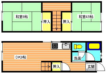 レジデンス王塚の間取り