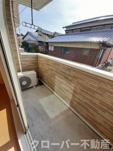 ルミエールⅠのバルコニー