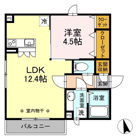 Proceed Takiの間取り