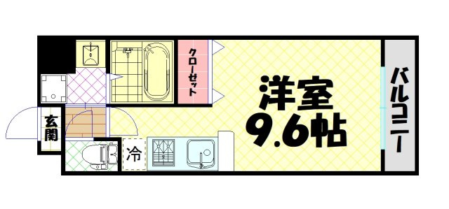 【間取り】 | アクアプレイス南堀江