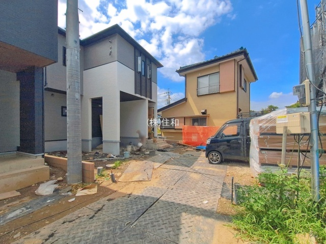 【新築分譲住宅】川越市南大塚3丁目の前面道路含む現地写真