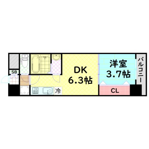 【間取り】 | Alivis九条