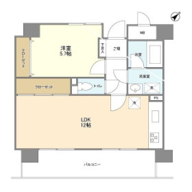 エクセルシオール藤沢の間取り