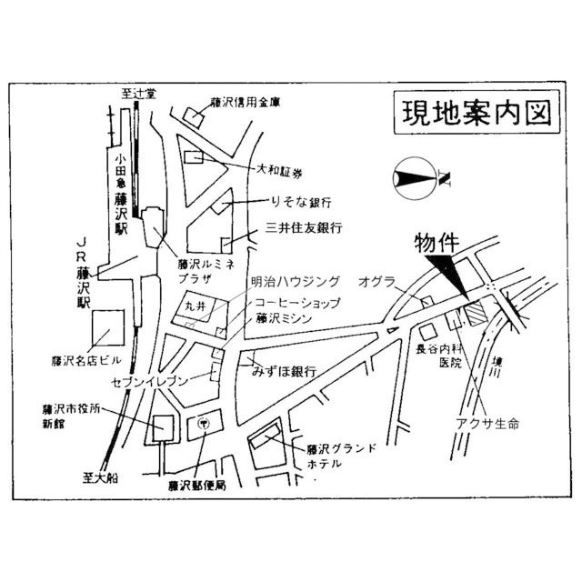 エクセルシオール藤沢の地図