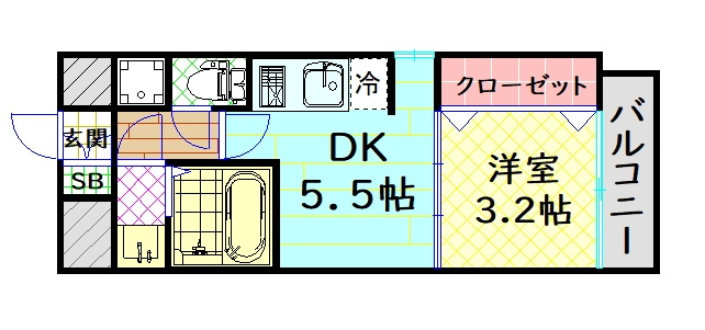 【間取り】 | レジュールアッシュウエストレジス