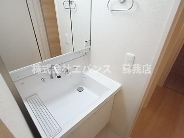【独立洗面台】 | カーサエスペランサ | 独立洗面台あり、毎朝おしゃれに忙しい女性の方におすすめです