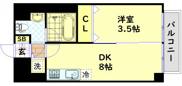 【間取り】 | イグレック南本町