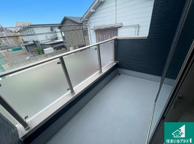 明石市貴崎　第1期　新築一戸建てのバルコニー|日当たりのよいバルコニー！お部屋が開放的に！