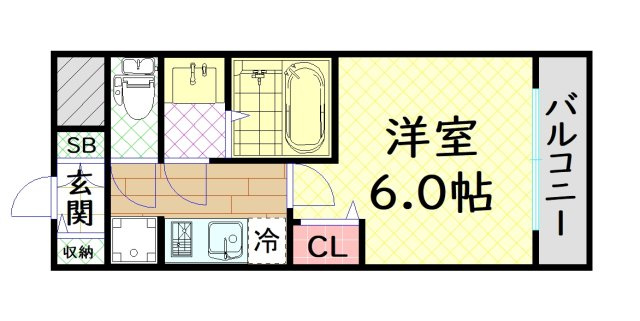 【間取り】 | グランカリテ大正ドマーニ