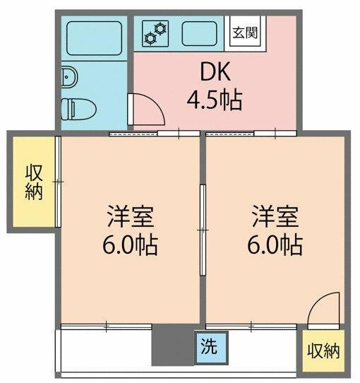 【間取り】 | 川越三浦マンション