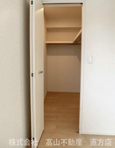 北九州市八幡西区野面１丁目のアパートの収納