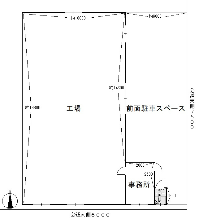 五反田町９４倉庫の間取り