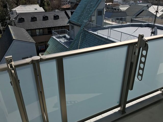 Chez-Moiのバルコニー