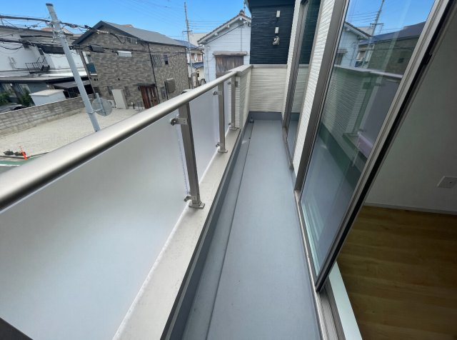 明石市貴崎　第1期　新築一戸建てのバルコニー|日当たりのよいバルコニー！お部屋が開放的に！
