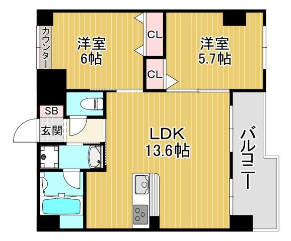 【間取り】