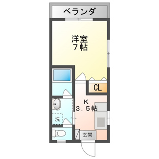 【間取り】 | カーサ暁