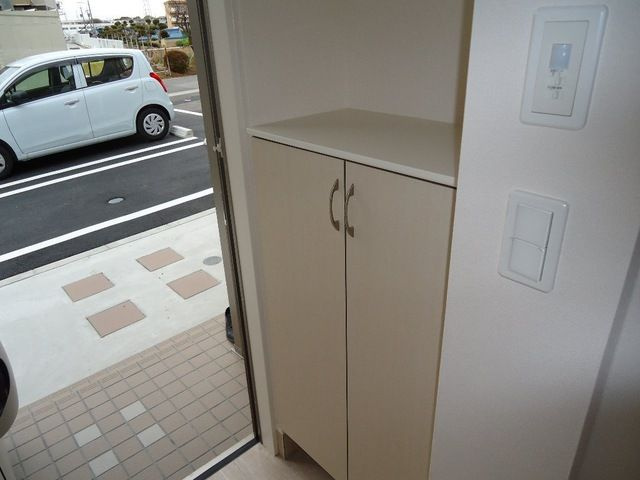 クレストハイムⅡのエントランス