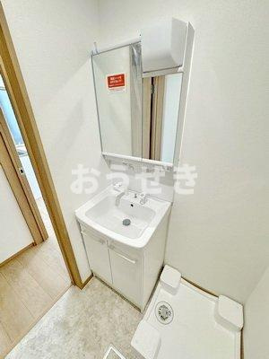 ベルコーポの洗面所