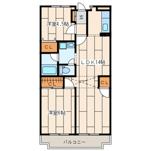 エル鹿島の間取り|間取り図