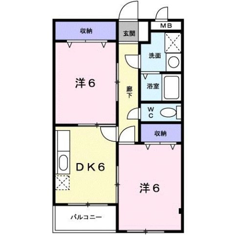 ソレアードの間取り