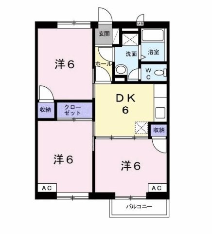 サンマリーナの間取り
