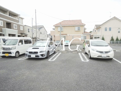 【駐車場】 | エレガンツァ　ソーレ　Ｂ | 駐車場です。