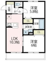 【間取り】 | 2LDKの間取りです！