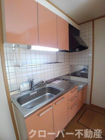 フラット・ハイムＡのキッチン